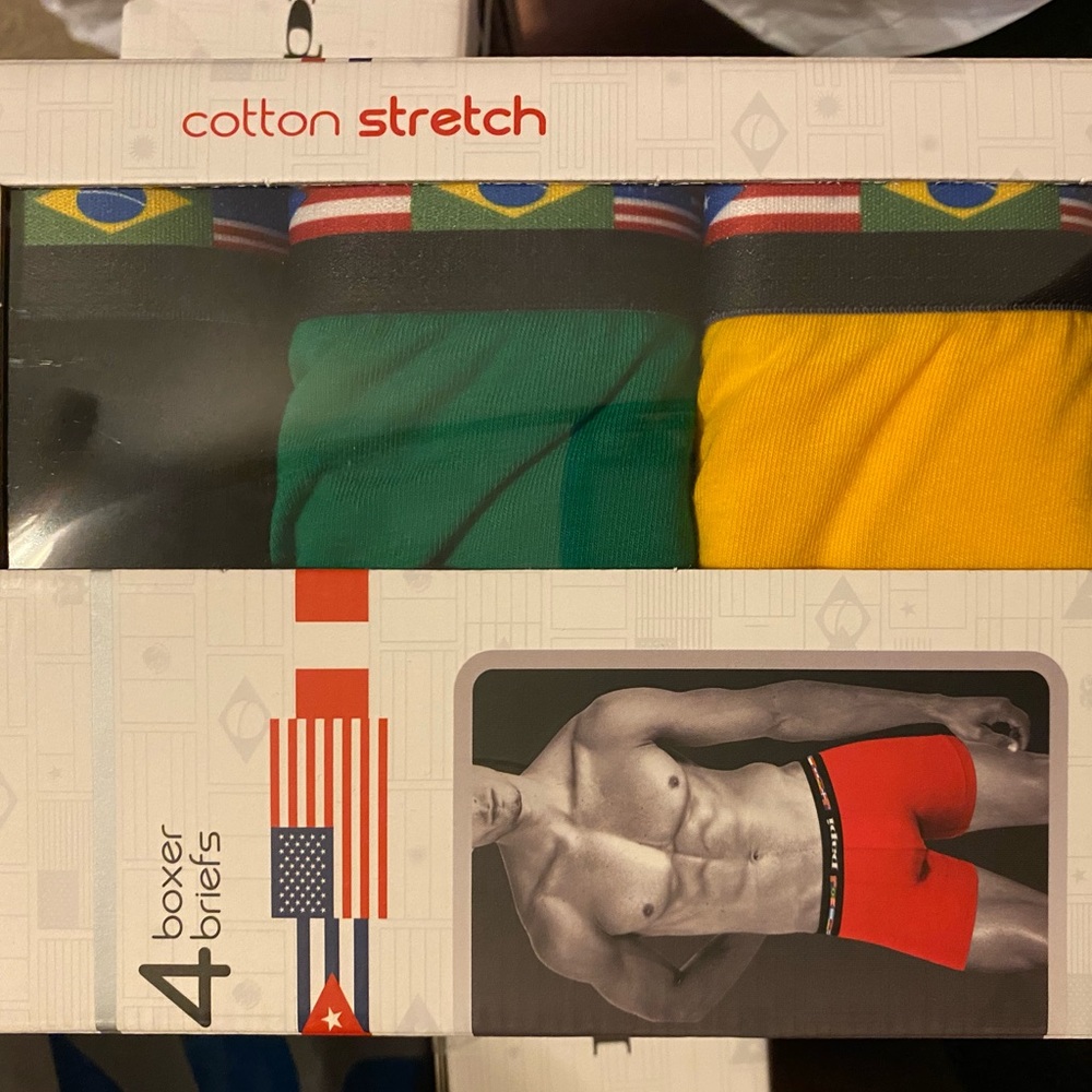 PAPI HERITAGE 4 PACK BOXER BRIEFS NIB - Picture 2 of 4
